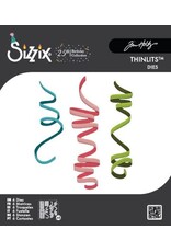 SIZZIX SIZZIX TIM HOLTZ THINLITS CELEBRATION STREAMERS DIE SET