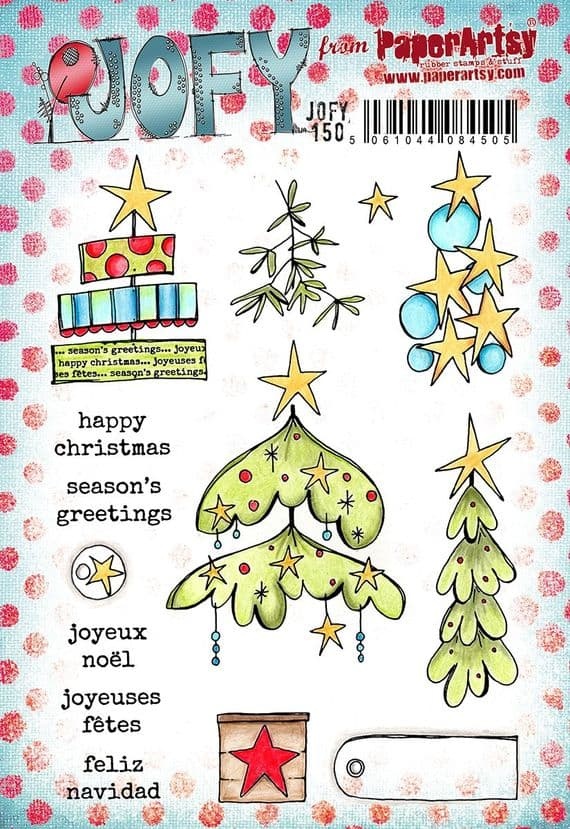 PAPER ARTSY PAPER ARTSY JOFY 150 CLING STAMP SET