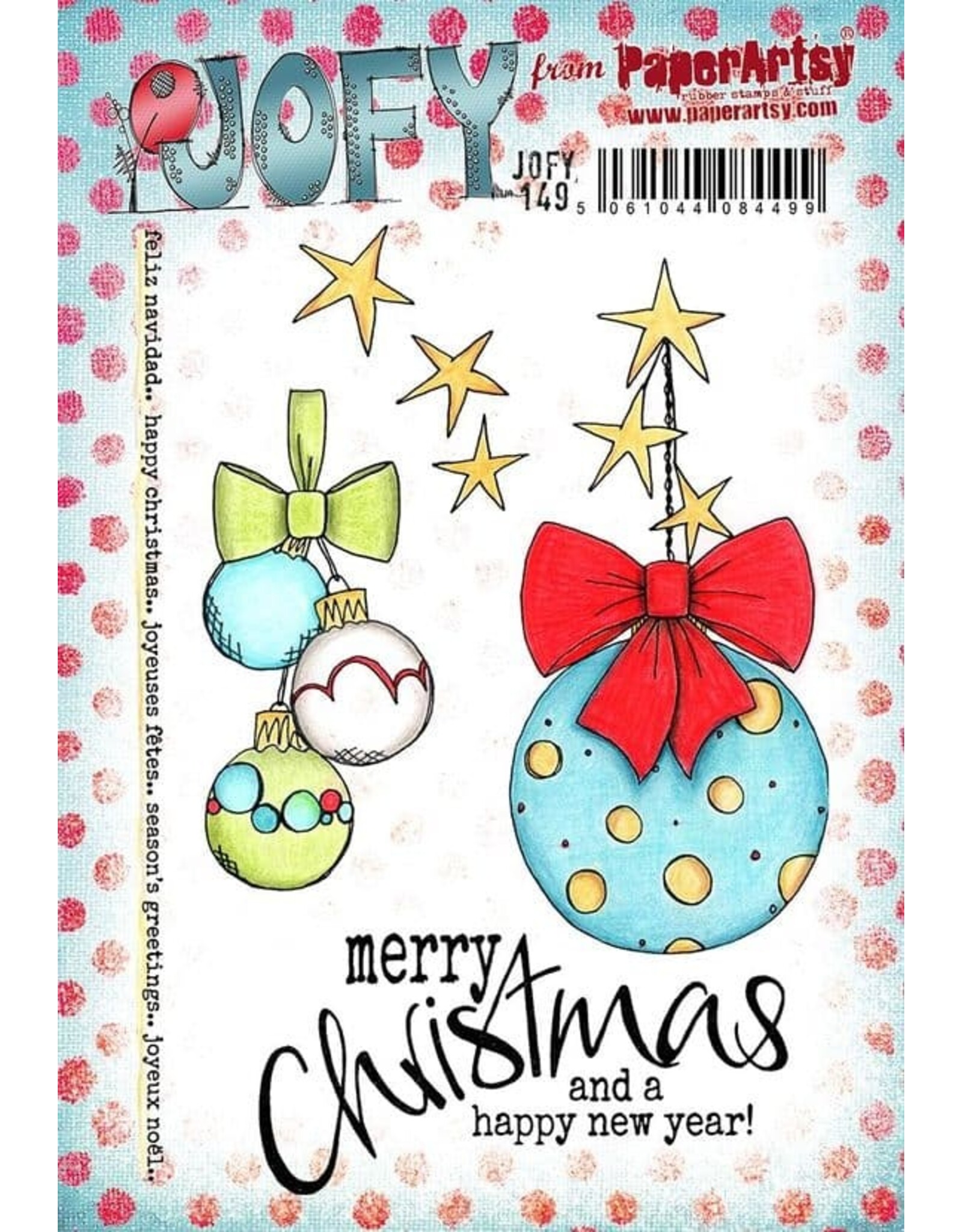 PAPER ARTSY PAPER ARTSY JOFY 149 CLING STAMP SET