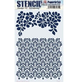 PAPER ARTSY PAPER ARTSY SCRAPCOSY PS529 STENCIL