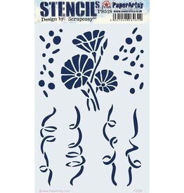 PAPER ARTSY PAPER ARTSY SCRAPCOSY PS528 STENCIL