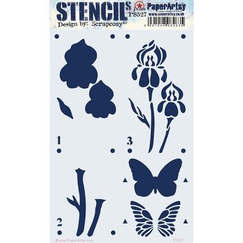 PAPER ARTSY PAPER ARTSY SCRAPCOSY PS527 STENCIL