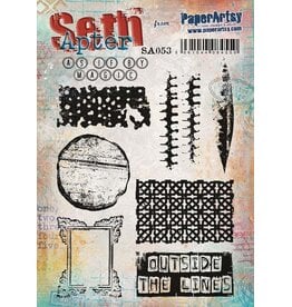 PAPER ARTSY PAPER ARTSY SETH APTER SA53 CLING STAMP SET