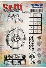 PAPER ARTSY PAPER ARTSY SETH APTER SA52 CLING STAMP SET