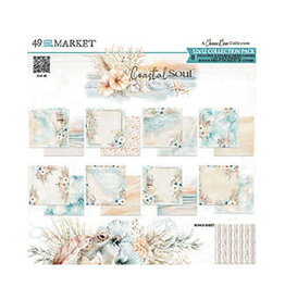49 AND MARKET 49 AND MARKET COASTAL SOUL 12x12 COLLECTION PACK