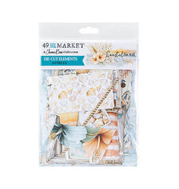 49 AND MARKET 49 AND MARKET COASTAL SOUL ELEMENTS DIE-CUTS 69/PK