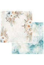 49 AND MARKET 49 AND MARKET COASTAL SOUL CALMING COAST 12x12 CARDSTOCK