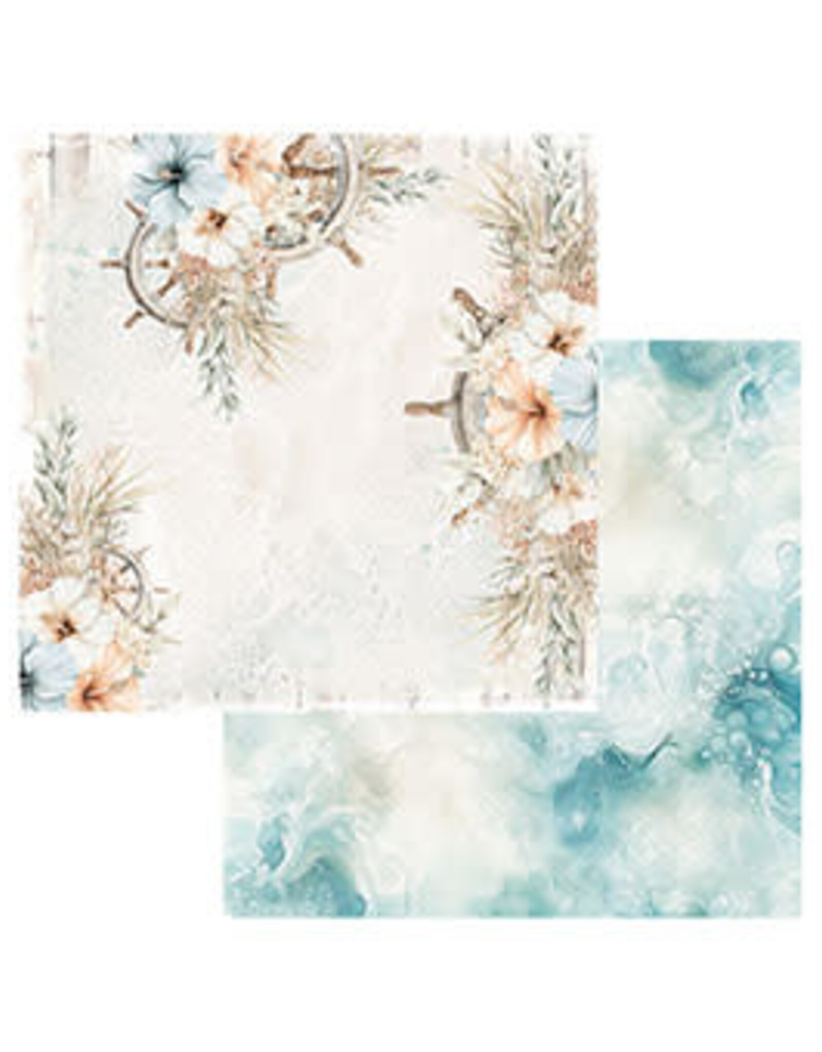 49 AND MARKET 49 AND MARKET COASTAL SOUL CALMING COAST 12x12 CARDSTOCK