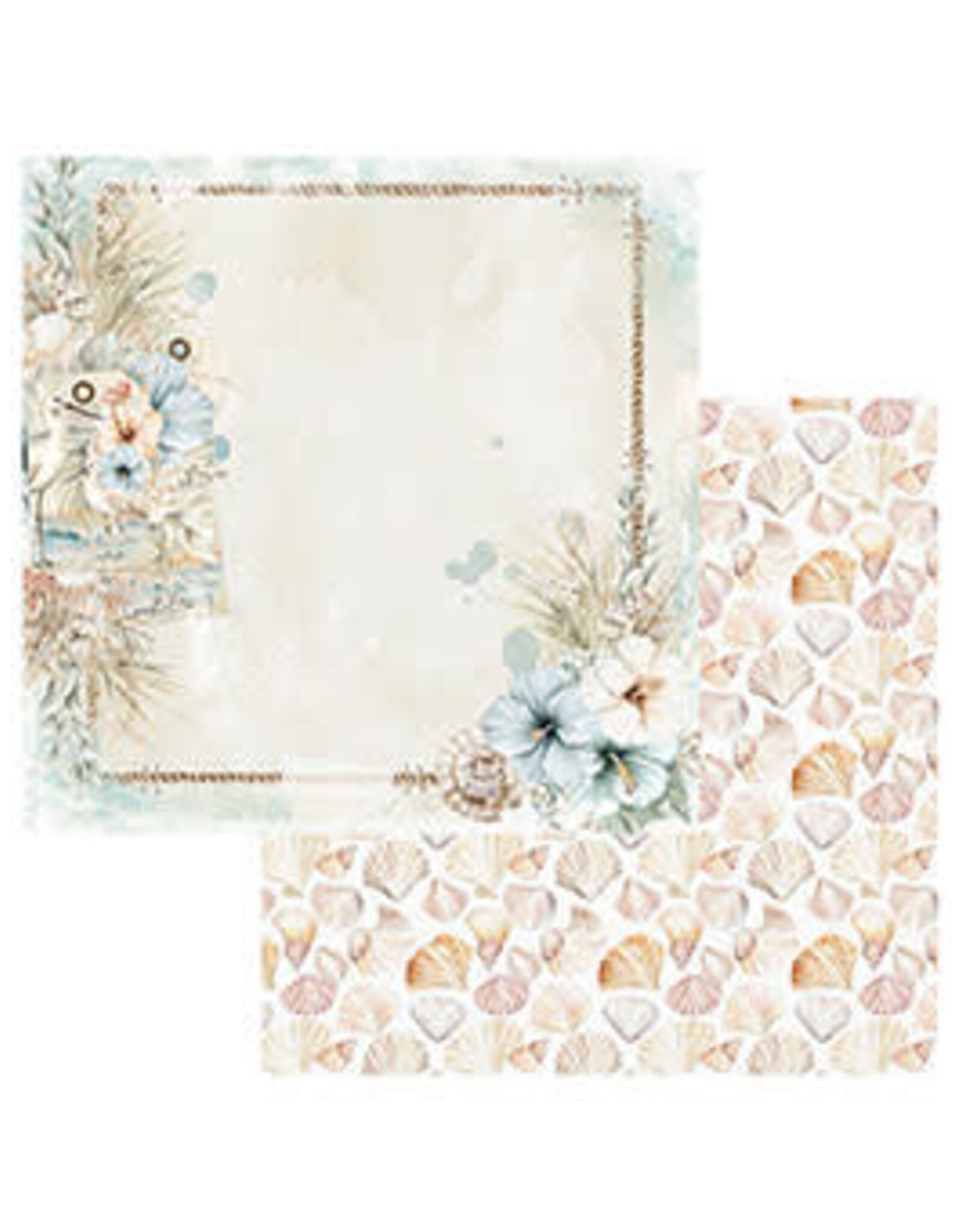 49 AND MARKET 49 AND MARKET COASTAL SOUL HERON INLET 12x12 CARDSTOCK