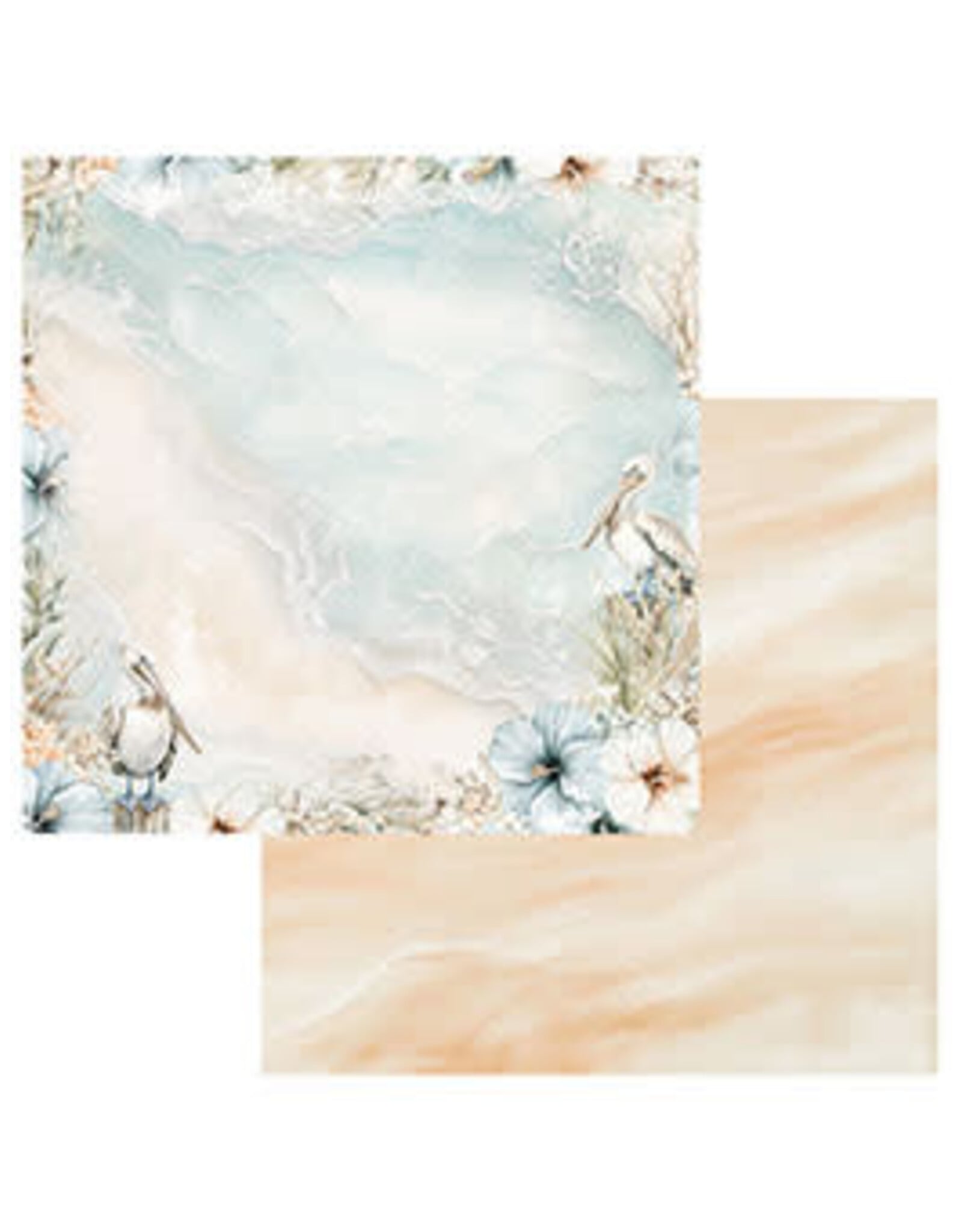 49 AND MARKET 49 AND MARKET COASTAL SOUL PELICAN POINT 12x12 CARDSTOCK