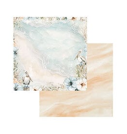 49 AND MARKET 49 AND MARKET COASTAL SOUL PELICAN POINT 12x12 CARDSTOCK