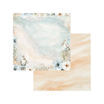 49 AND MARKET 49 AND MARKET COASTAL SOUL PELICAN POINT 12x12 CARDSTOCK