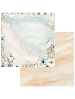 49 AND MARKET 49 AND MARKET COASTAL SOUL PELICAN POINT 12x12 CARDSTOCK