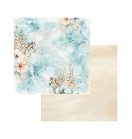 49 AND MARKET 49 AND MARKET COASTAL SOUL TURTLE COVE 12x12 CARDSTOCK