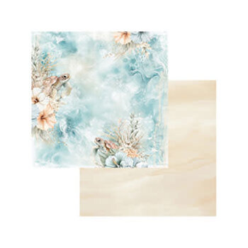 49 AND MARKET 49 AND MARKET COASTAL SOUL TURTLE COVE 12x12 CARDSTOCK