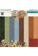 49 AND MARKET 49 AND MARKET COUNTRY HEART CAFE SOLIDS 12x12 COLLECTION PACK