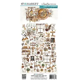 49 AND MARKET 49 AND MARKET COUNTRY HEART CAFE 6x12 LASER CUT ELEMENTS