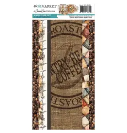 49 AND MARKET 49 AND MARKET COUNTRY HEART CAFE 6x12 WASHI TAPE SHEETS