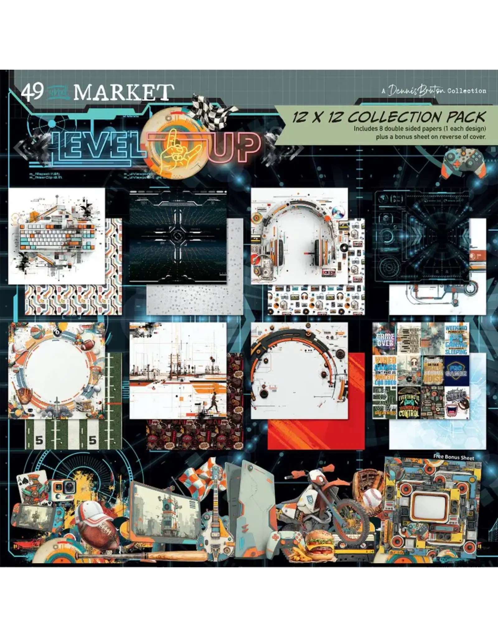 49 AND MARKET 49 AND MARKET LEVEL UP 12x12 COLLECTION PACK