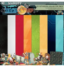 49 AND MARKET 49 AND MARKET LEVEL UP SOLIDS 12x12 COLLECTION PACK