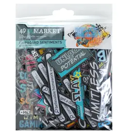 49 AND MARKET 49 AND MARKET LEVEL UP CHIPBOARD SET 50 PIECES