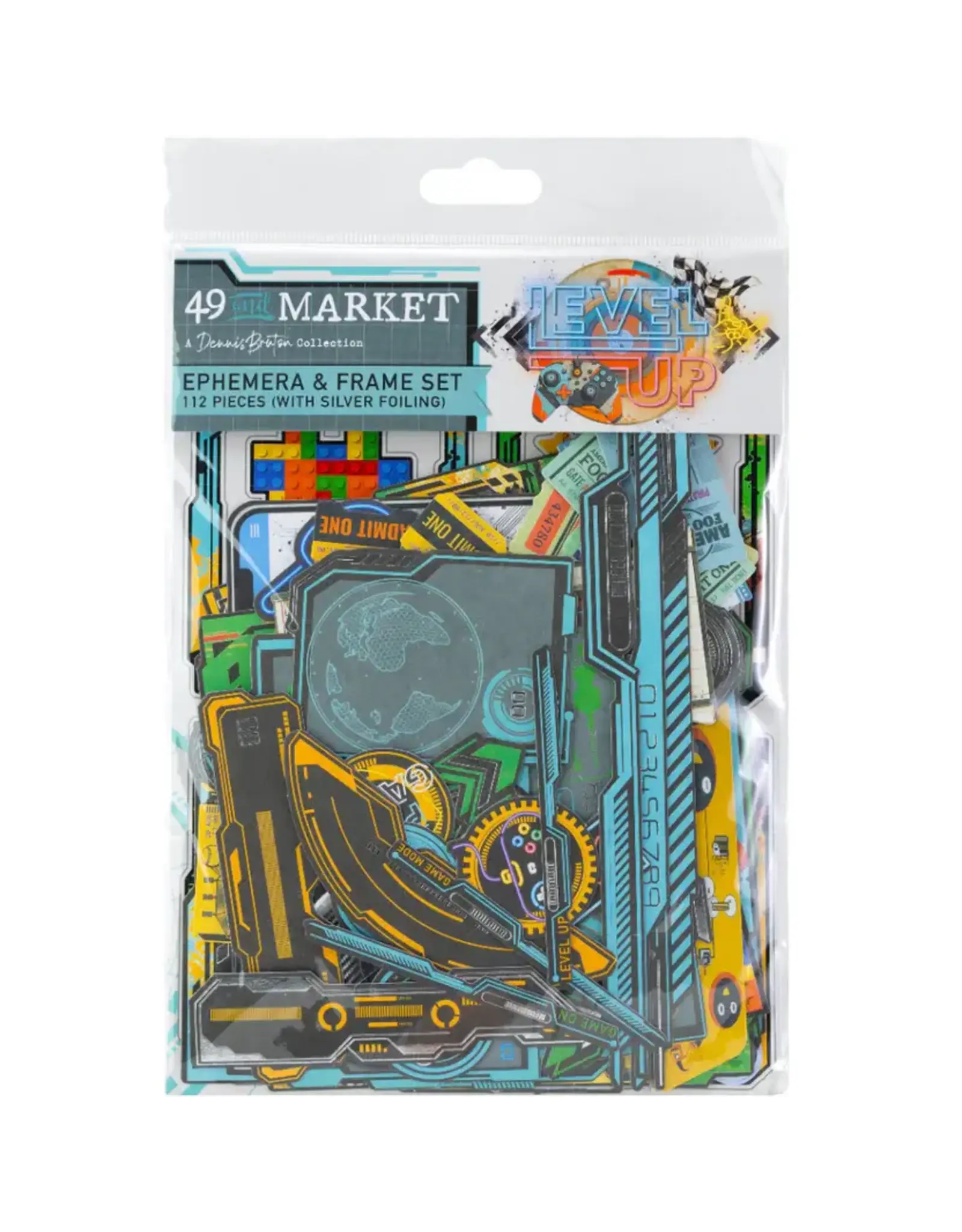 49 AND MARKET 49 AND MARKET LEVEL UP FOILED DIE-CUTS 112/PK