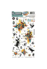 49 AND MARKET 49 AND MARKET LEVEL UP GAMER 6x12 RUB-ON TRANSFER SET 2/PK