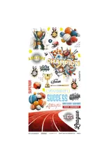 49 AND MARKET 49 AND MARKET LEVEL UP SPORTS 6x12 RUB-ON TRANSFER SET 2/PK