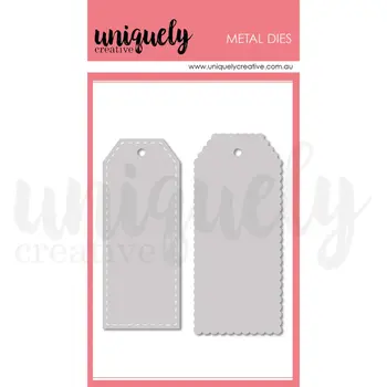 UNIQUELY CREATIVE UNIQUELY CREATIVE PAPER TAG DIE SET