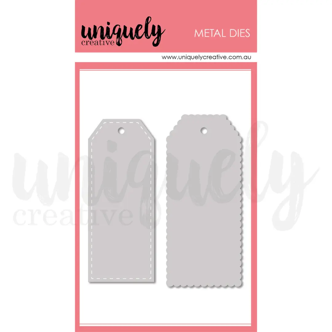 UNIQUELY CREATIVE UNIQUELY CREATIVE PAPER TAG DIE SET