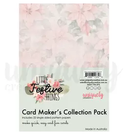 UNIQUELY CREATIVE UNIQUELY CREATIVE LITTLE FESTIVE THINGS CARD MAKER'S COLLECTION PACK
