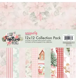 UNIQUELY CREATIVE UNIQUELY CREATIVE LITTLE FESTIVE THINGS 12x12 COLLECTION PACK