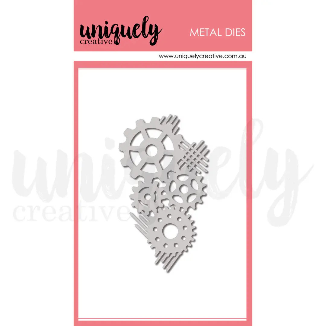 UNIQUELY CREATIVE UNIQUELY CREATIVE COGS TEXTURE DIE