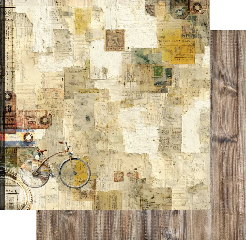 UNIQUELY CREATIVE UNIQUELY CREATIVE WINGS & WHEELS RIDE ON 12x12 CARDSTOCK