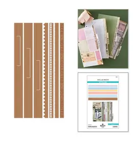 SPELLBINDERS SPELLBINDERS ESTHER GLAS KEEPSAKE CAPSULE BORDERS ETCHED DIE SET