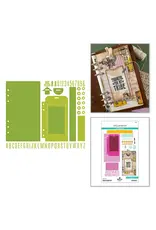 SPELLBINDERS SPELLBINDERS ESTHER GLAS KEEPSAKE CAPSULE PAGE ETCHED DIE SET