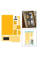 SPELLBINDERS SPELLBINDERS ESTHER GLAS PAGE WITH FLAP POCKET ETCHED DIE SET