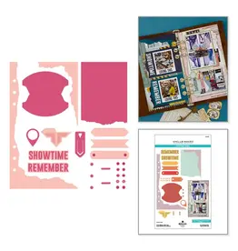 SPELLBINDERS SPELLBINDERS ESTHER GLAS TORN EDGES WITH TAG ETCHED DIE SET