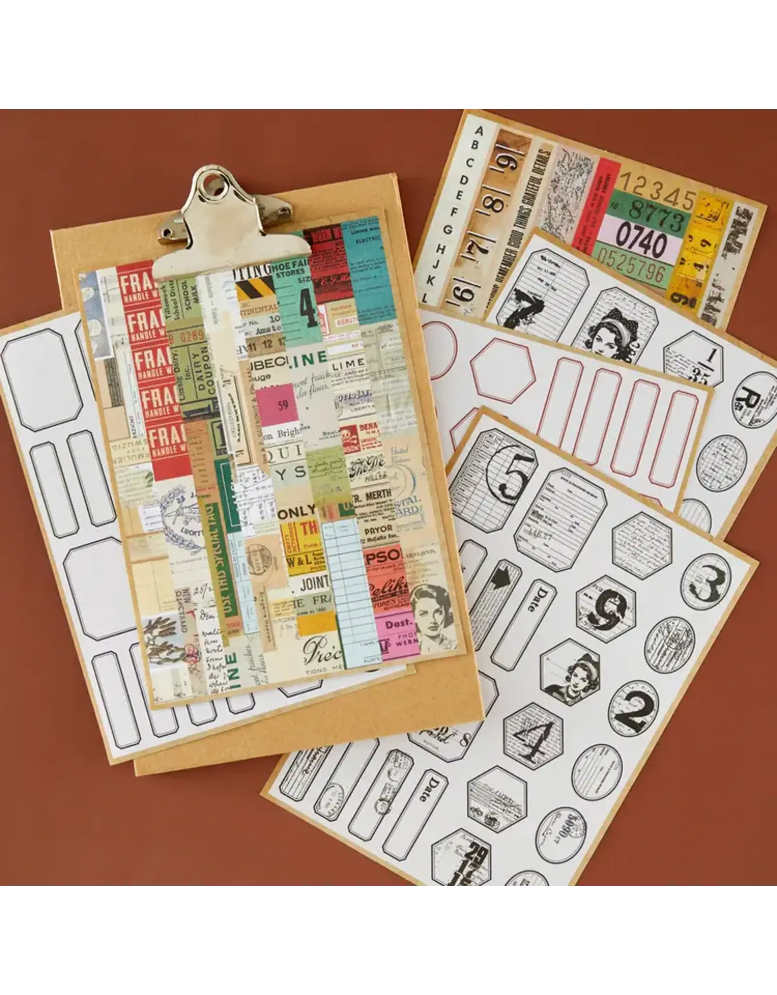 SPELLBINDERS SPELLBINDERS ESTHER GLAS BOOK 10 BORDERS & LABELS STICKERS