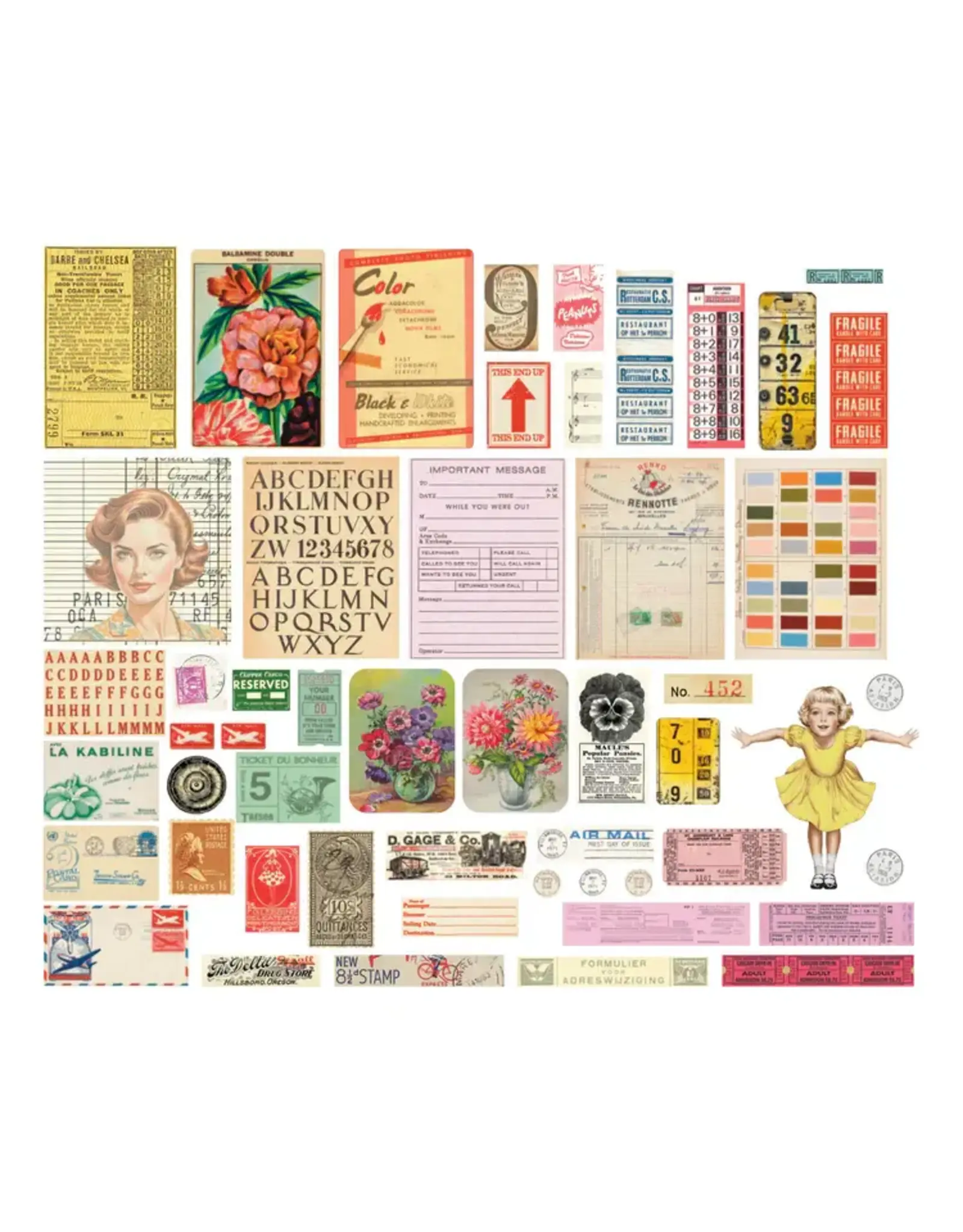 SPELLBINDERS SPELLBINDERS ESTHER GLAS BOOK 10 CARDSTOCK DIE CUTS