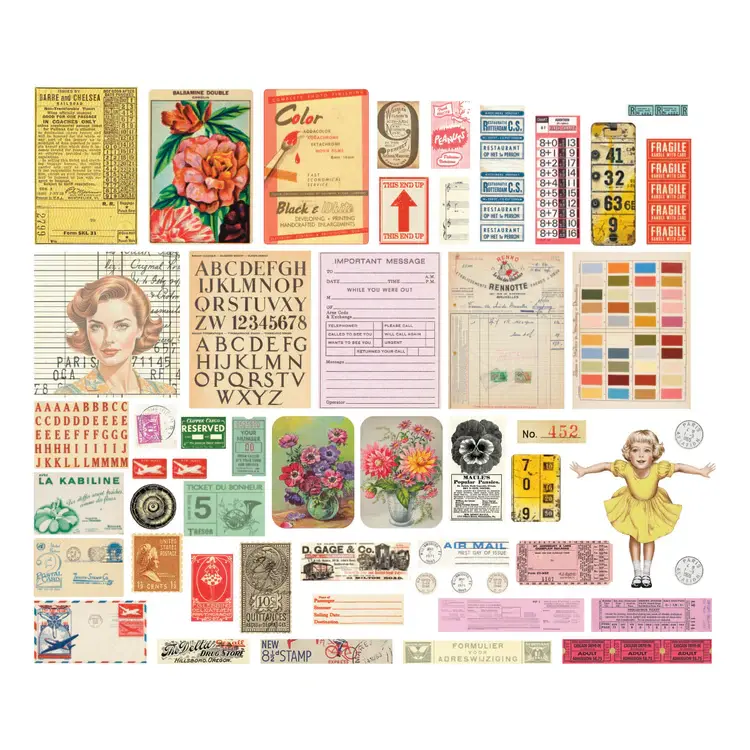 SPELLBINDERS SPELLBINDERS ESTHER GLAS BOOK 10 CARDSTOCK DIE CUTS