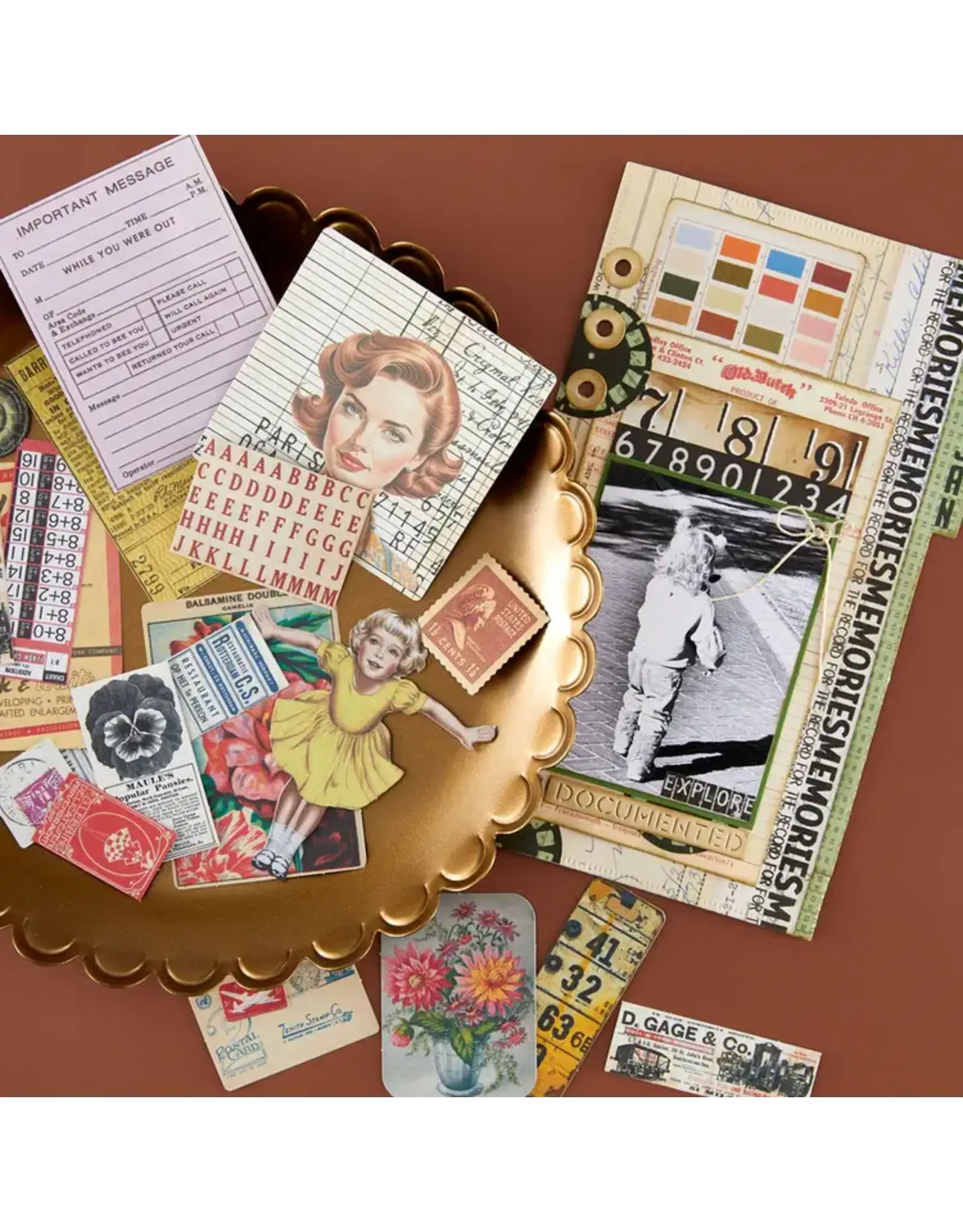 SPELLBINDERS SPELLBINDERS ESTHER GLAS BOOK 10 CARDSTOCK DIE CUTS