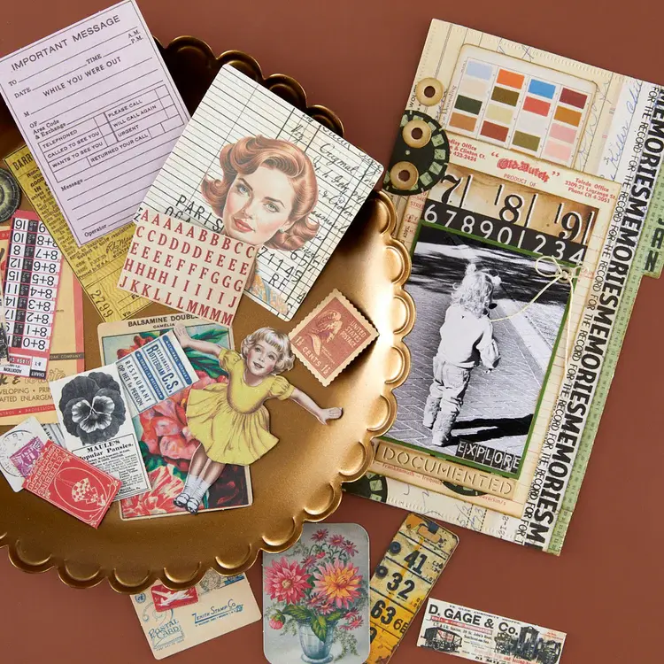 SPELLBINDERS SPELLBINDERS ESTHER GLAS BOOK 10 CARDSTOCK DIE CUTS