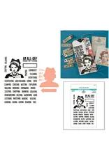 SPELLBINDERS SPELLBINDERS ESTHER GLAS ING WORDS CLEAR STAMP AND DIE BUNDLE