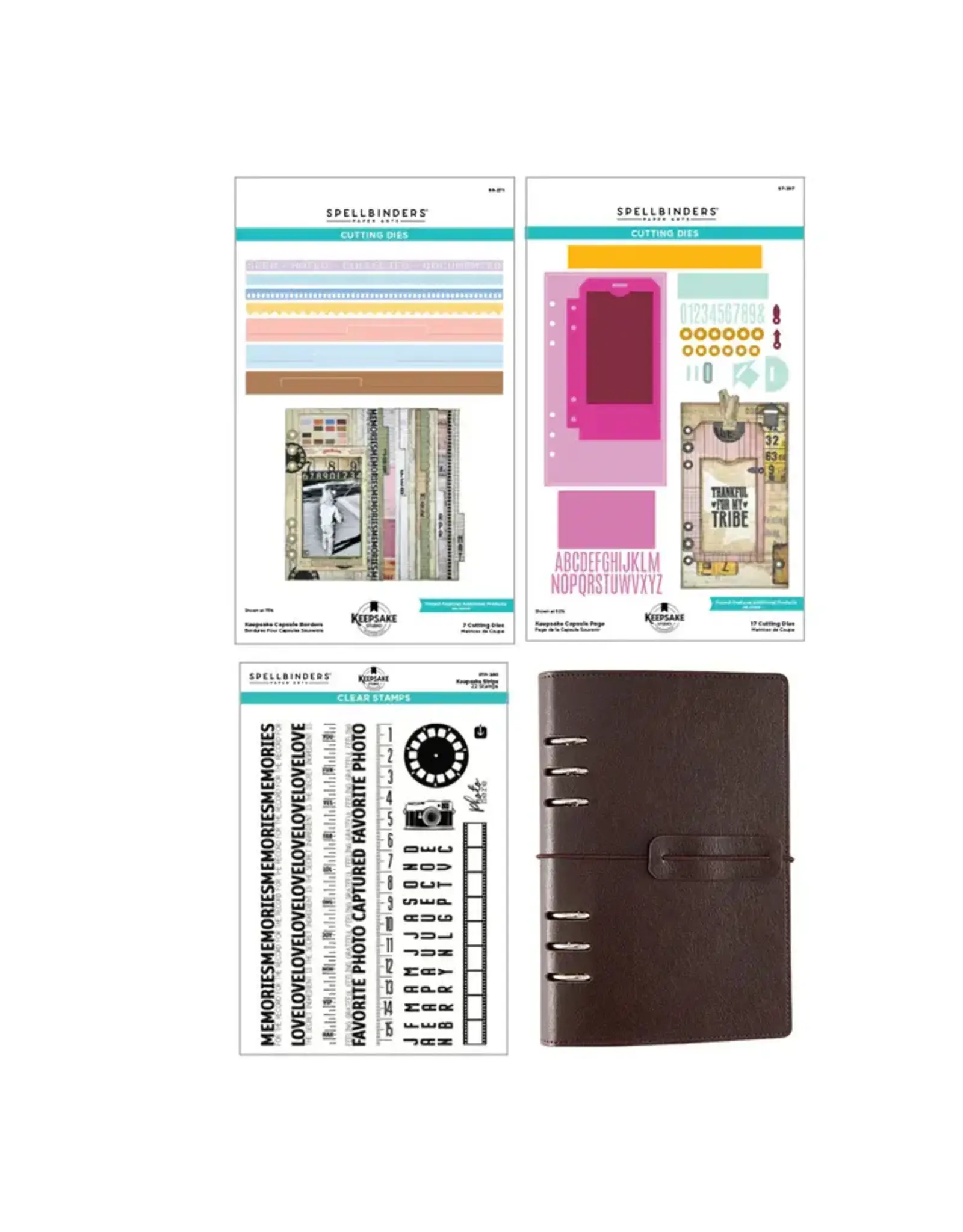 SPELLBINDERS SPELLBINDERS ESTHER GLAS TURN THE PAGE CAPSULE BUNDLE
