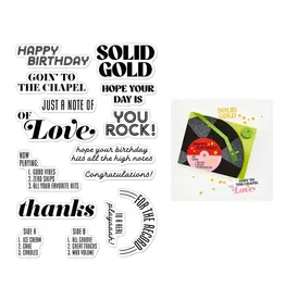 HERO ARTS HERO ARTS SOLID GOLD CLEAR STAMP SET