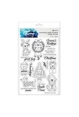 RANGER RANGER SIMON HURLEY CREATE CHRISTMAS PETS CLEAR STAMP SET