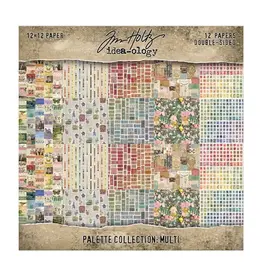 ADVANTUS TIM HOLTZ IDEA-OLOGY PALETTE COLLECTION MULTI 12x12 DOUBLE SIDED CARDSTOCK