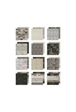 ADVANTUS TIM HOLTZ IDEA-OLOGY PALETTE COLLECTION CHARCOAL 8x8 DOUBLE SIDED CARDSTOCK