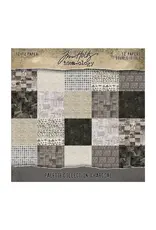 ADVANTUS TIM HOLTZ IDEA-OLOGY PALETTE COLLECTION CHARCOAL 12x12 DOUBLE SIDED CARDSTOCK